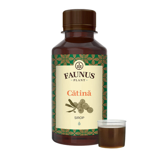 Cătină - Sirop. Flacon 200ml. Efect vitaminizant, tonic, recomandat pentru anemii și imunitate scăzută
