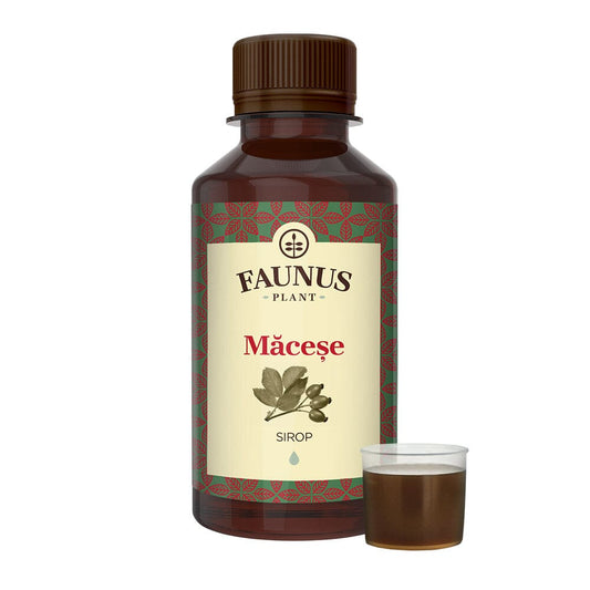 Măceșe - Sirop. Flacon 200ml. Efect vitaminizant, crește rezistența organismului în fața infecțiilor