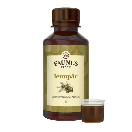 Ienupăr - Tinctură. Flacon 200ml. Extract hidroalcoolic concentrat din ienupăr pentru afecțiuni digestive și urinare