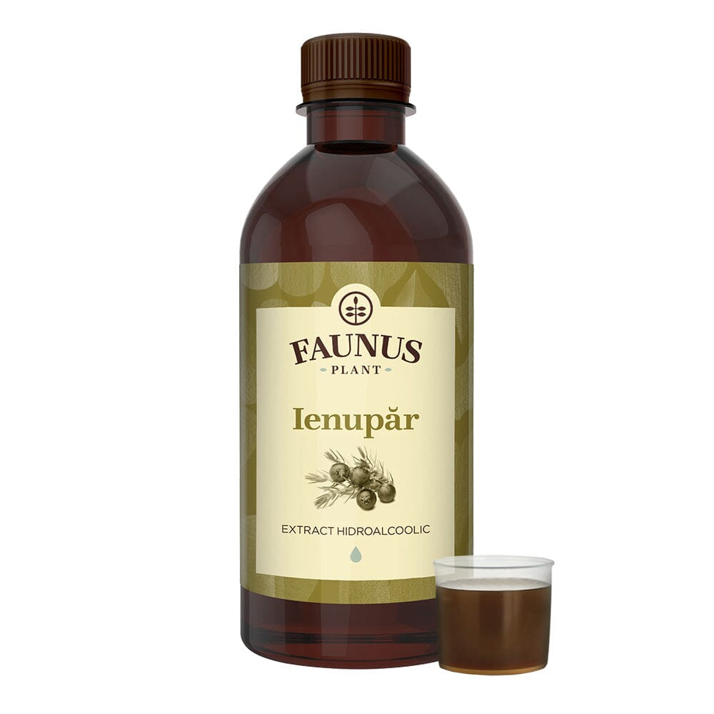Ienupăr - Tinctură. Flacon 500ml. Extract hidroalcoolic concentrat din ienupăr pentru afecțiuni digestive și urinare