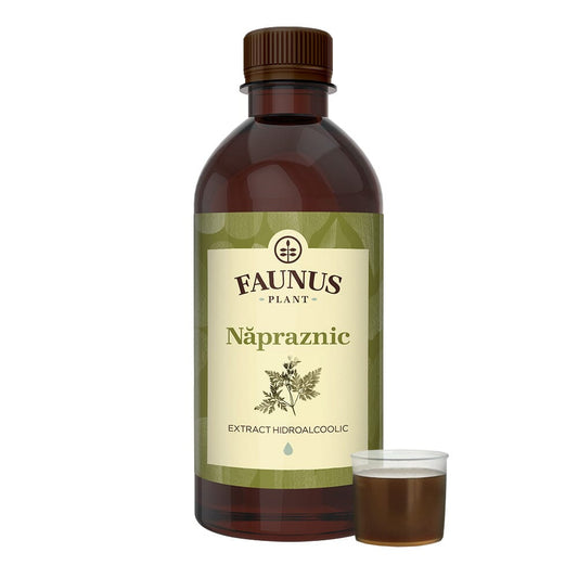 Năpraznic - Tinctură. Flacon 500ml. Extract hidroalcoolic concentrat din planta de năpraznic pentru echilibrare hormonală și vitalitate crescută