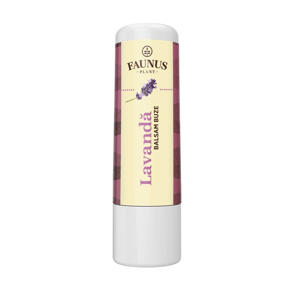 Balsam Buze Lavandă 5ml. Extract de gălbenele și vitamina E