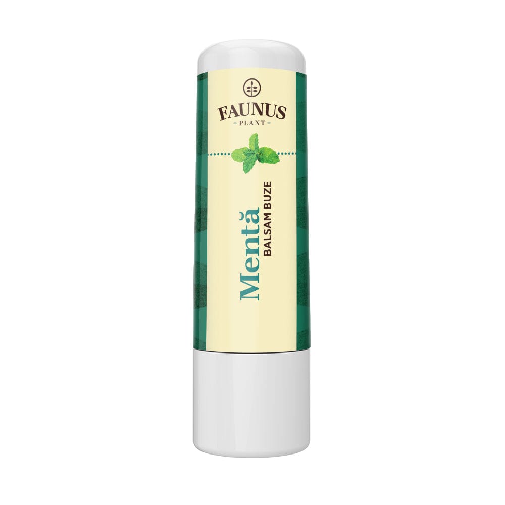Balsam Buze Mentă 5ml. Extract de gălbenele și vitamina E