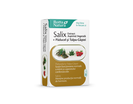 Salix Extract - Aspirină Vegetală + Păducel și Talpa-Gâștei