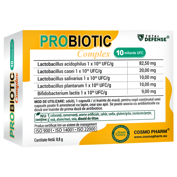 Probiotic Complex – Probiotice naturale pentru refacerea florei intestinale