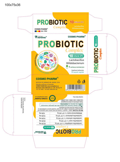Probiotic Complex – Probiotice naturale pentru refacerea florei intestinale
