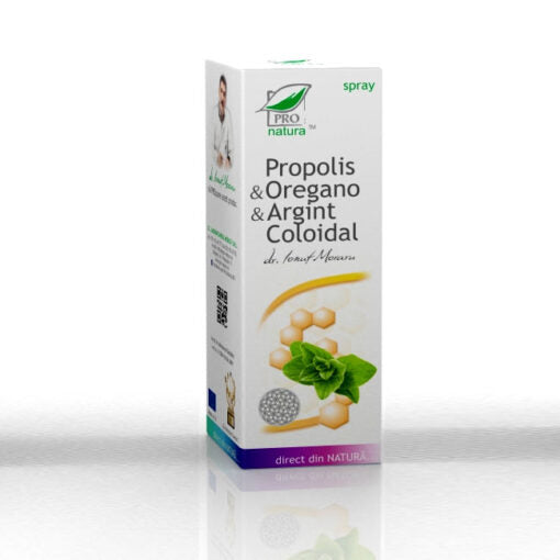 Propolis Oregano Argint Coloidal spray 50ml
