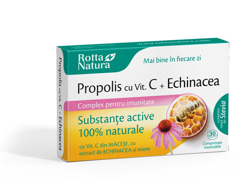Propolis+Vit.C naturala+Echinacea si miere