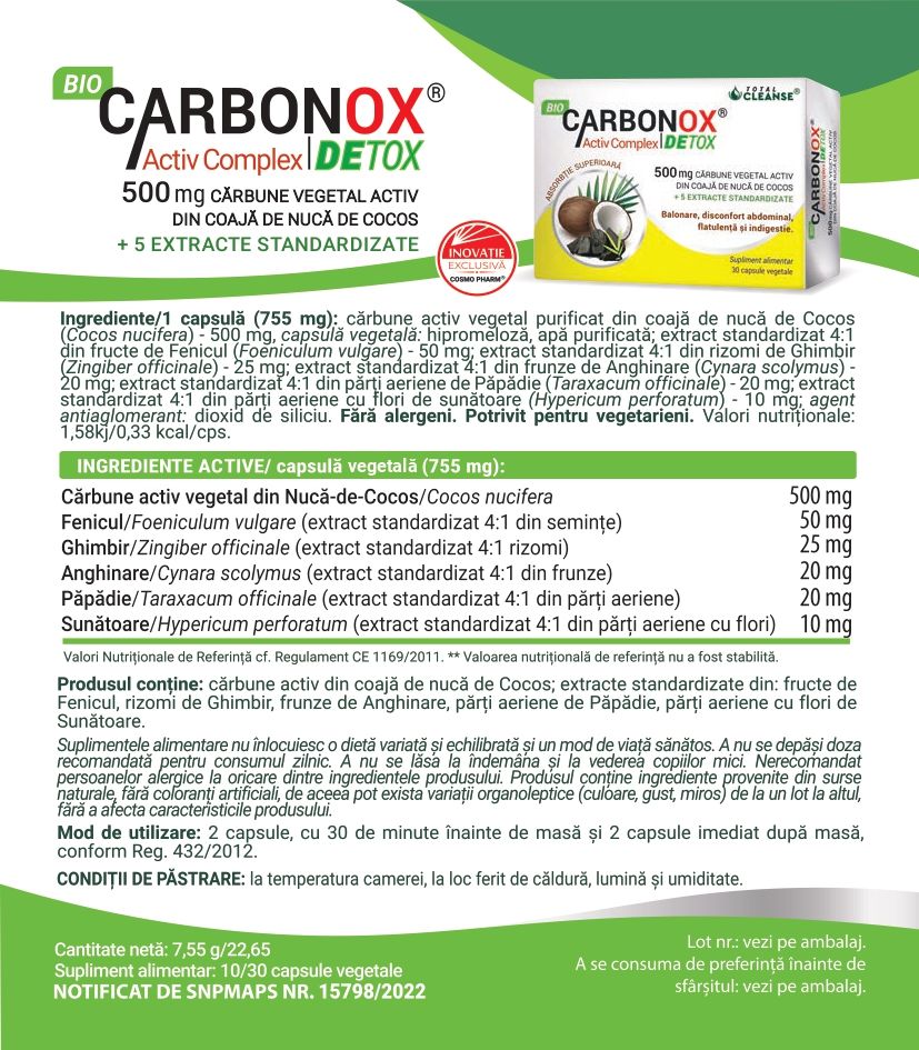 CARBONOX Activ Complex DETOX®