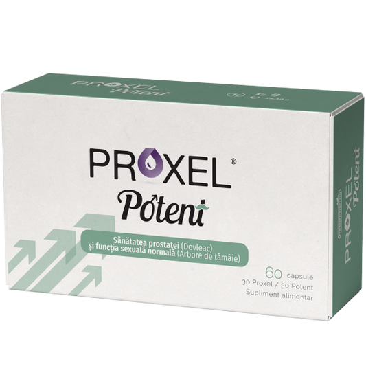 Proxel Potent - Sănătatea prostatei (Dovleac) și funcția sexuală normală (Arbore de tămâie)