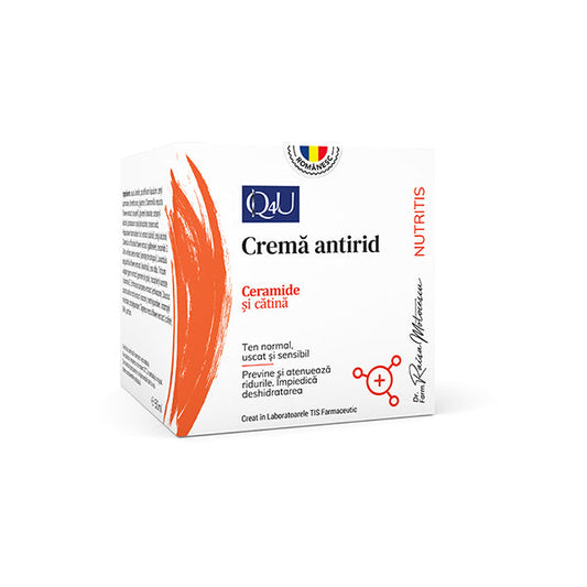 Q4U Cremă antirid cu ceramide