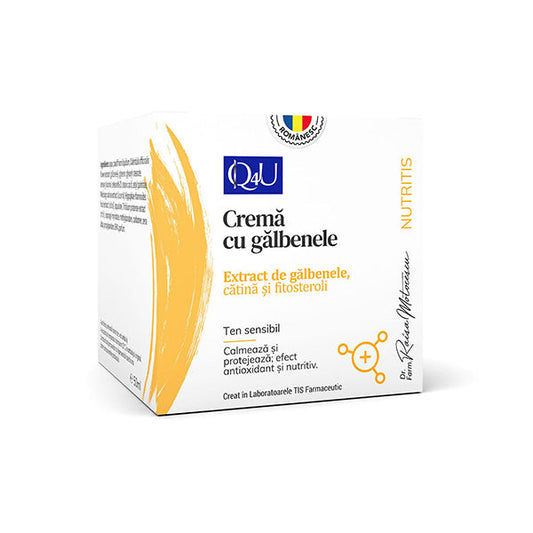 Q4U Cremă cu gălbenele