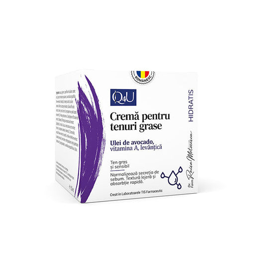 Q4U Cremă pentru tenuri grase