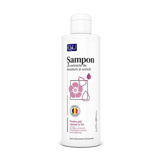Q4U Șampon cu brusture și urzică
