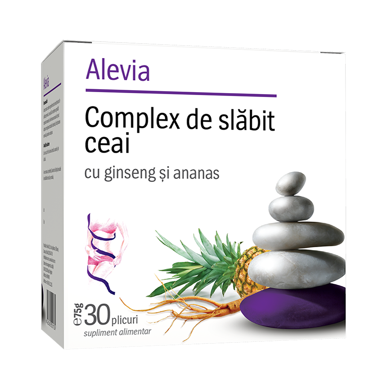 Complex de Slăbit Ceai cu Ginseng și Ananas 30 plicuri