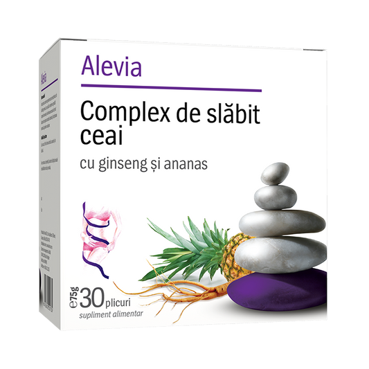 Complex de Slăbit Ceai cu Ginseng și Ananas 30 plicuri