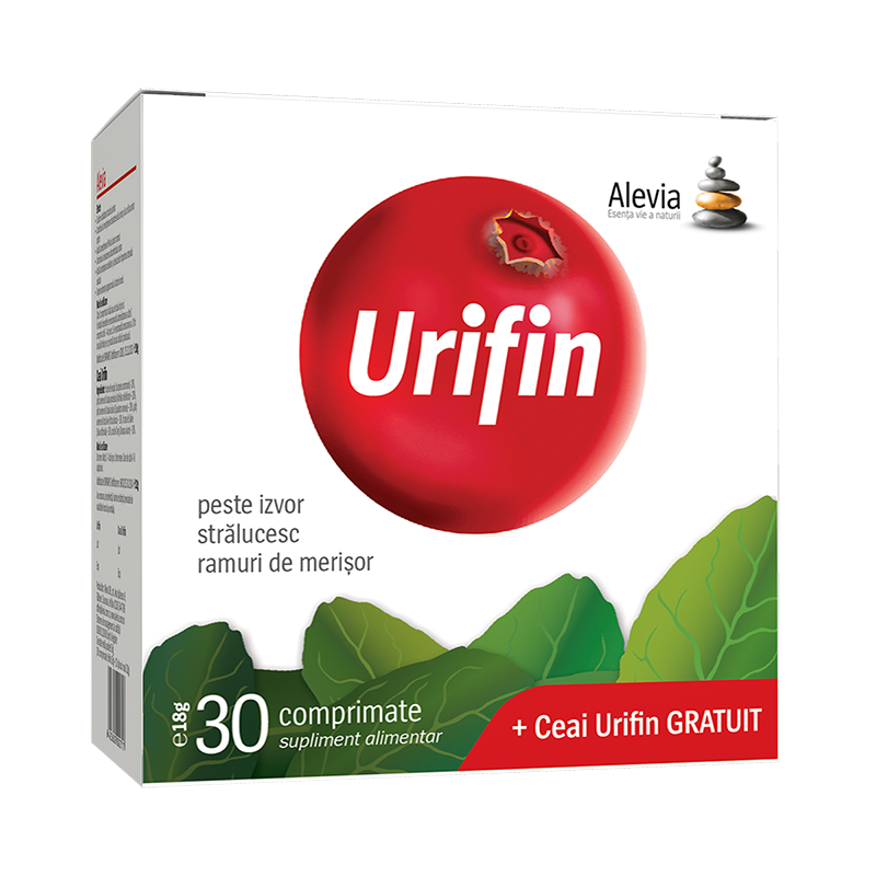Urifin 30 comprimate + Urifin Ceai 20 plicuri