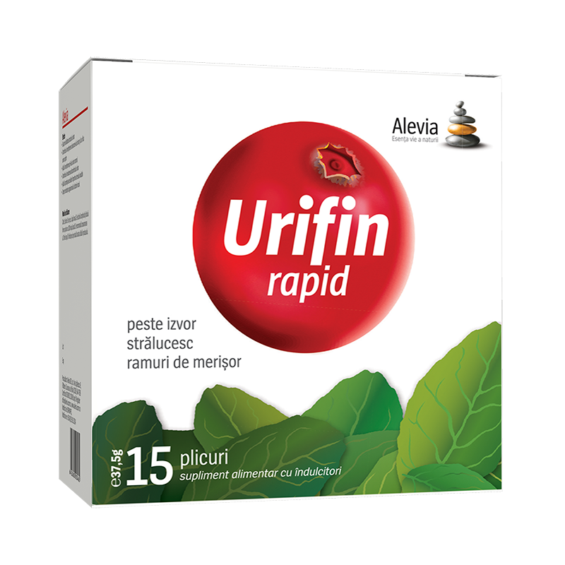 Urifin Rapid 15 plicuri solubile