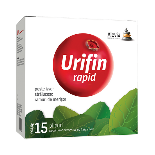 Urifin Rapid 15 plicuri solubile