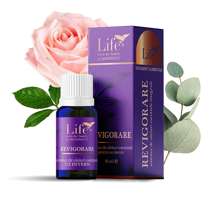 REVIGORARE – combinație de uleiuri esențiale – 10 ml