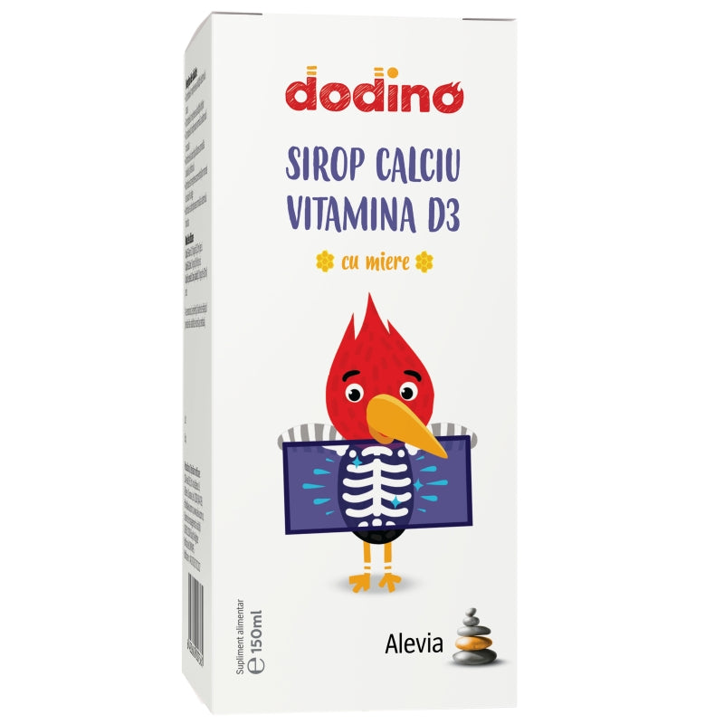 Dodino Sirop Calciu și Vitamina D3 150 ml