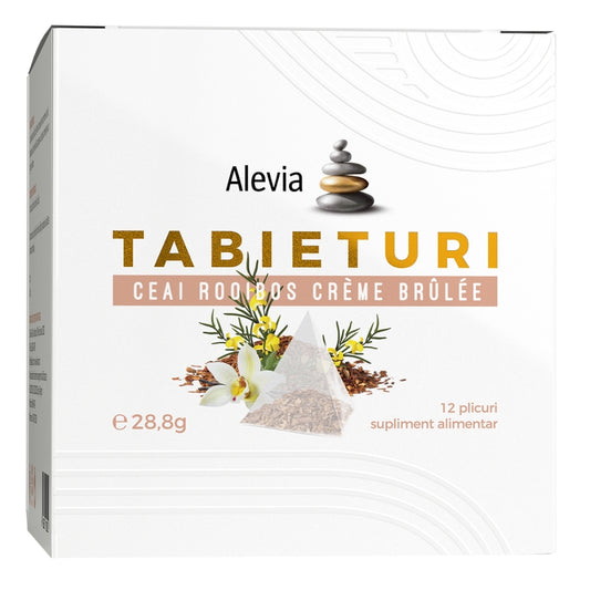 TABIETURI Ceai Rooibos Creme Brulee 12 plicuri