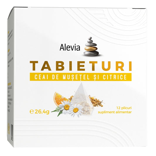TABIETURI Ceai de Musetel si Citrice 12 plicuri