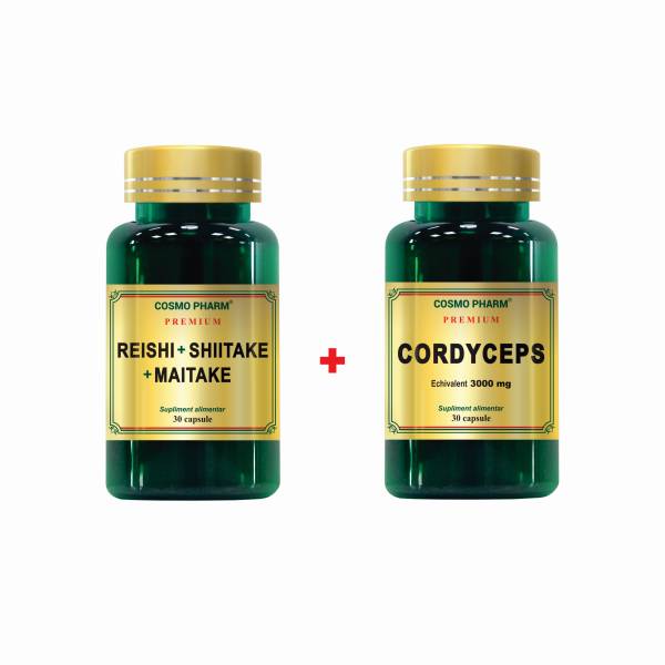 Pachet Ciuperci Medicinale Antivirale Cosmo Pharm®