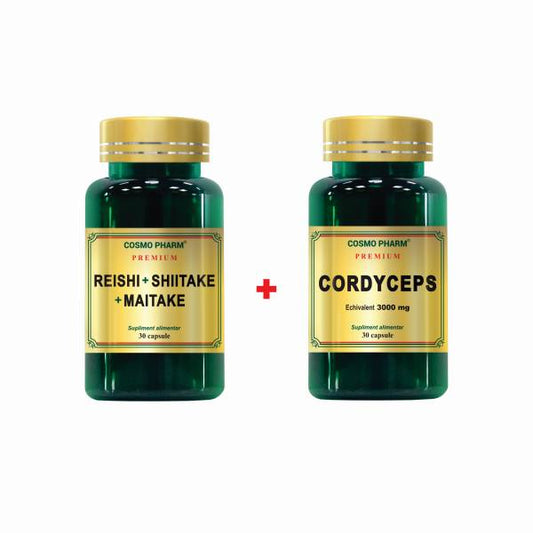 Pachet Ciuperci Medicinale Antivirale Cosmo Pharm®
