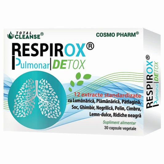 RESPIROX Pulmonar DETOX® | Regenereaza, Detoxifica