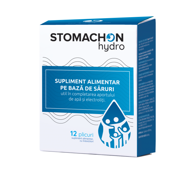 Stomachon Hydro - supliment alimentar pe bază de săruri