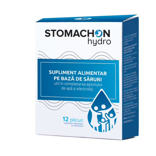 Stomachon Hydro - supliment alimentar pe bază de săruri