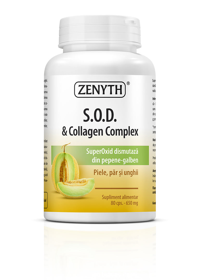 SOD & Collagen Complex 650 mg, 80 capsule