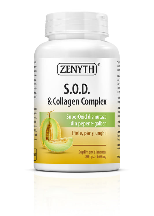 SOD & Collagen Complex 650 mg, 80 capsule