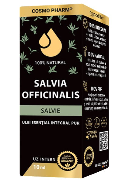 Ulei esential de Salvie – Salvia officinalis