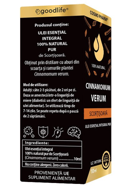 Ulei esential de SCORTISOARA – Cinnamomum verum