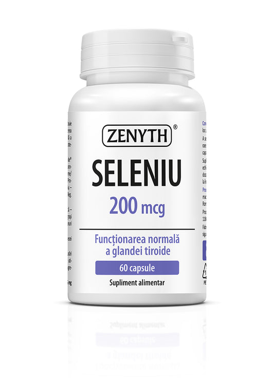 Seleniu 200 mcg, 60 capsule