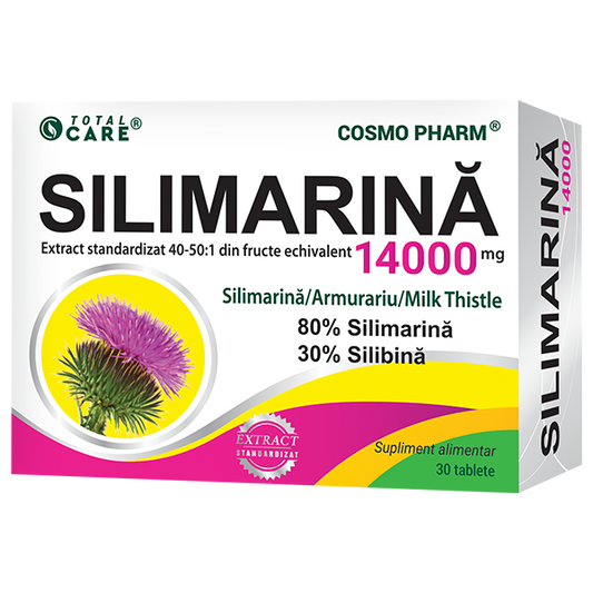 SILIMARINA 14000 mg MILK THISTLE, Protector Hepatic