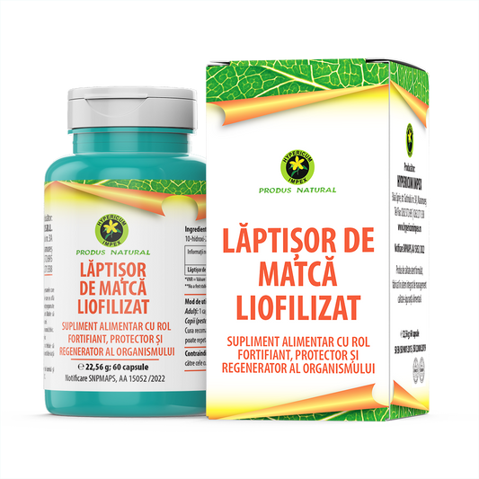 Capsule Laptisor de Matca Liofilizat