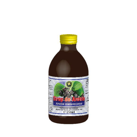 Sirop de Aronia cu zahar 250ml