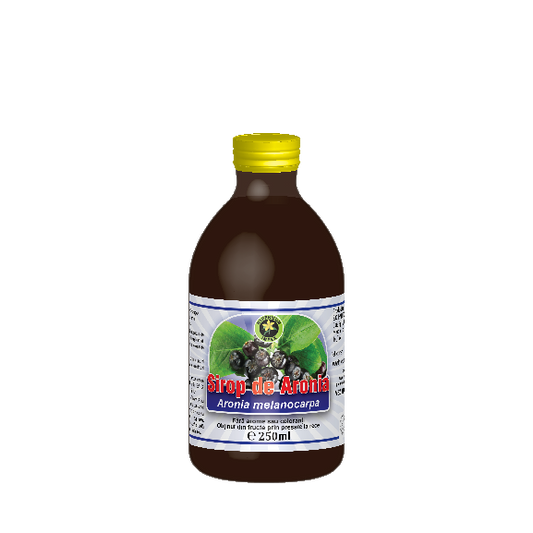 Sirop de Aronia cu zahar 250ml