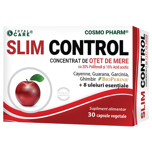 SLIM CONTROL – Concentrat cu Oțet de mere