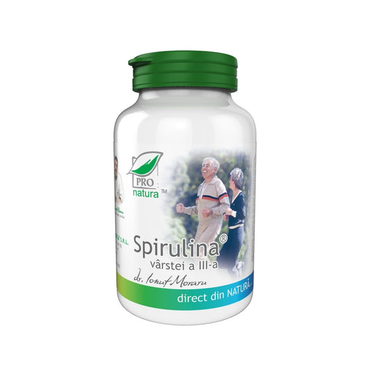 Spirulina varstei a III-a 60cps