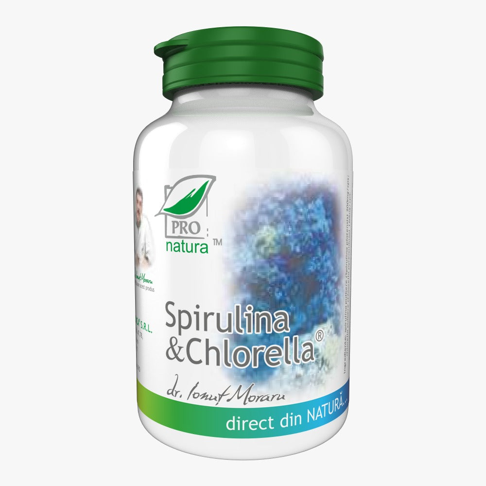 Spirulina Chlorella 60cps