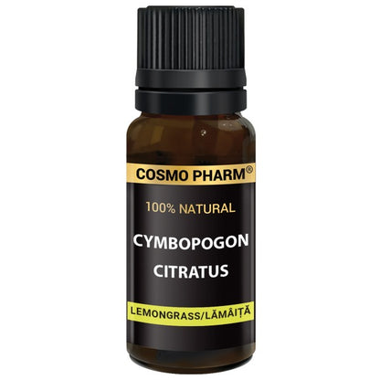 Ulei esential de LEMONGRASS / LĂMÂIȚĂ – Cymbopogon citratus