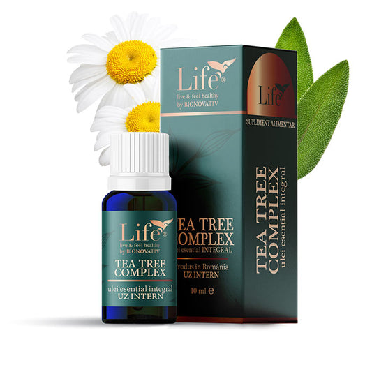 TEA TREE COMPLEX – combinație de uleiuri esențiale – 10 ml