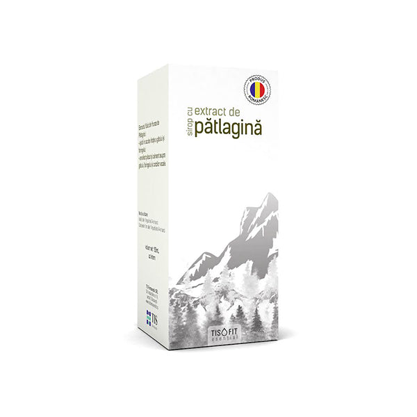 TISOFIT Sirop cu extract de pătlagină