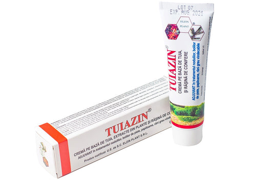 TUIAZIN – Crema tratament afecțiunile pielii, dureri reumatismale ș terapie cancer ganglionilor limfatici