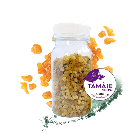 TĂMÂIE 100% NATURALĂ – 50 gr