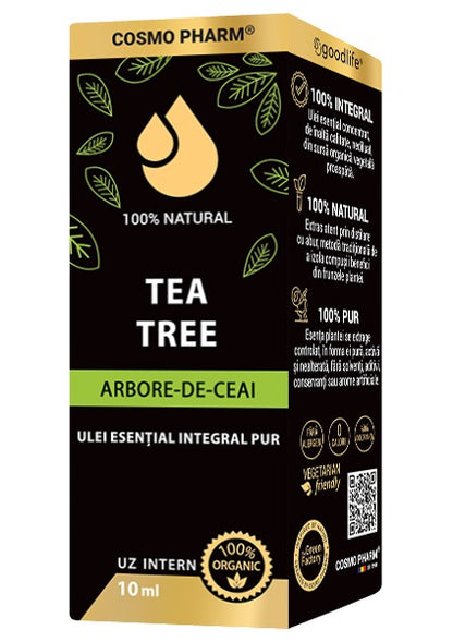 TEA TREE Ulei Esential De Arbore De Ceai 10ml 100% Pur